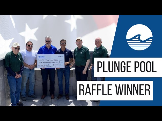Plunge Pool Raffle Winner Announced!