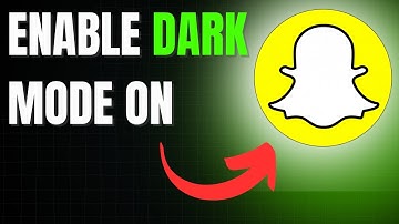How to Enable DARK Mode on Snapchat [EASY]