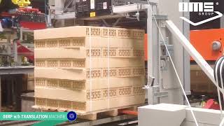 OMS Group 08RP // Vertical Strapping Machine for the bricks industry
