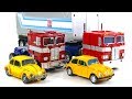 Transformers Movie Bumblebee VS G1 Optimus Prime Betle Bumblebee Truck Vehicle Car Robot Toys