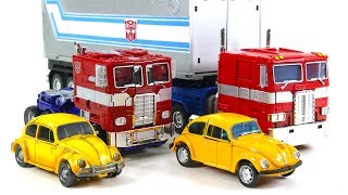 Transformers Movie Bumblebee VS G1 Optimus Prime Betle Bumblebee Truck Vehicle Car Robot Toys Transformers Movie Bumblebee VS G1 Optimus Prime Betle Bumblebee Truck Vehicle Car Robot Toys