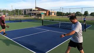 Don't Sweat the Net: Eco Warriors vs. Pickleball Pensioners morning pickleball 5/23/24 GX021306c