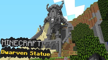 MINECRAFT BETA: Dwarf statue timelapse part 1