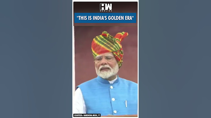 "This is India's golden era" | PM Narendra Modi | Red Fort | 78th Independence Day | BJP Delhi