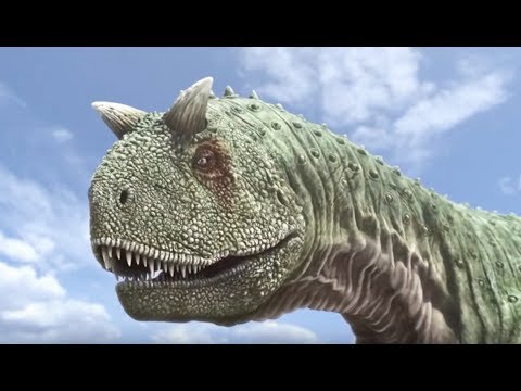 Carnotaurus VS edmontonia (dinosaures) - ZAPPING SAUVAGE