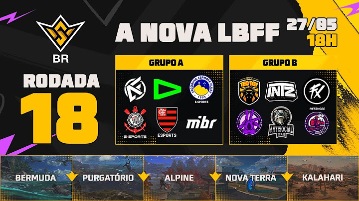 A NOVA LBFF🚨FFWS BR 🏆RODADA 18 - GRUPOS A e B | LBFF 🚨 #freefire