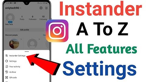 Instander v17.2 A To Z All Features Settings Explain in Hindi | Instander All Settings | iOS Emoji