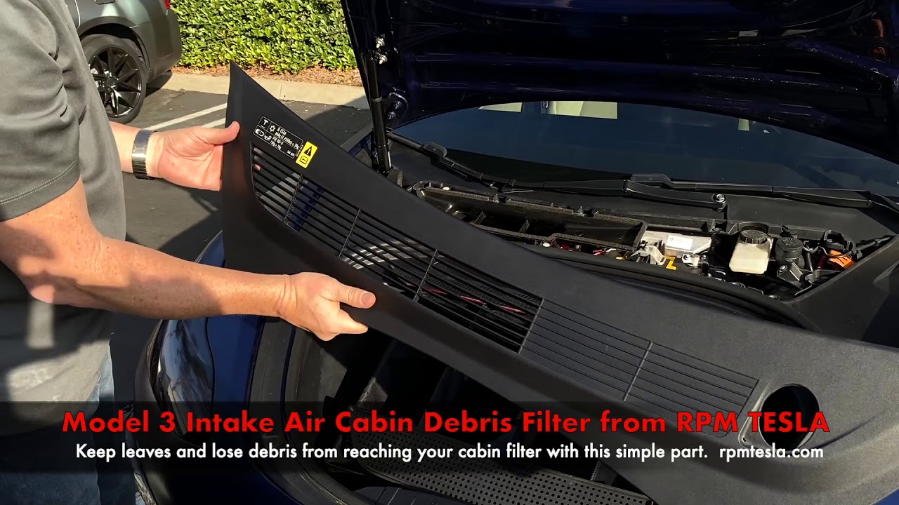 TESLA Model 3 Intake Air Cabin Debris Filter 
