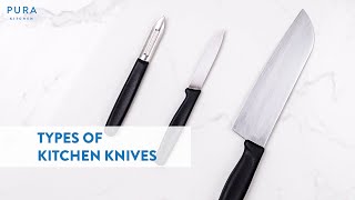 Macam Tipe Pisau yang wajib ada di dapur dan kegunaannya - Basic Kitchen Knives Tips