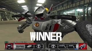 Kamen Rider 555 (PS2) : Auto Vajin | Playthrough | Widescreen (16:9)