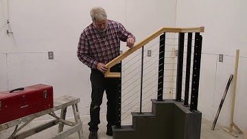 25. Building the D return at the bottom of your stairs