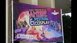 San Francisco Japan Town during Anime Festival