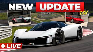 🔴 GT7 | What's New In the Update 1.72 | Live 🔴