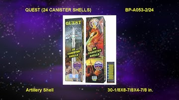 BP-A053-2/24 Quest (60g canister shells)