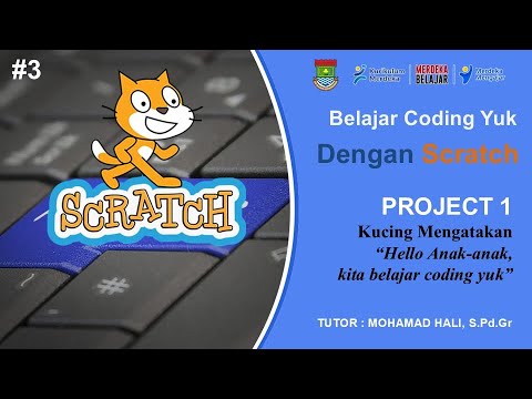 Yuk Coding BELAJAR CODING YUK DENGAN SCRATCH, PERCOBAAN 1 #3 - YouTube