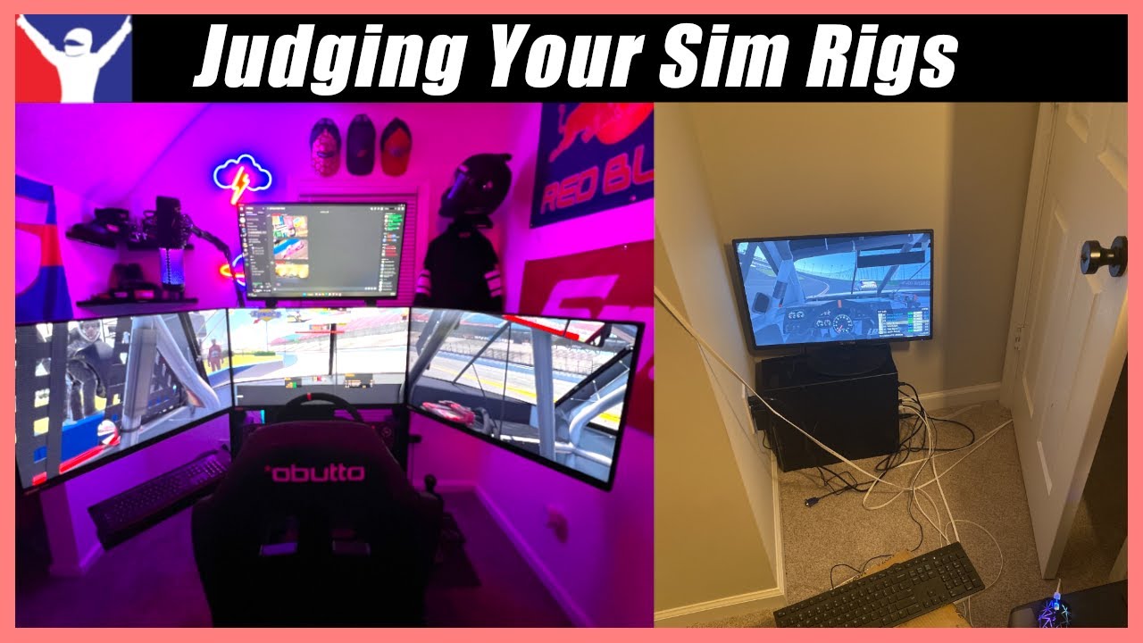 Your Sim Racing Rigs were all over the place... - YouTube