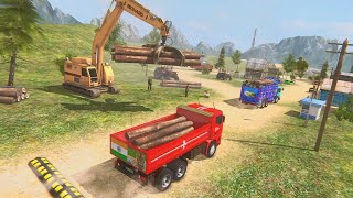 Direksiyonlu Hintli Kamyon Kargo Simülasyon Oyunu / Indian Cargo Truck Driver Simulator  Gameplay screenshot 5