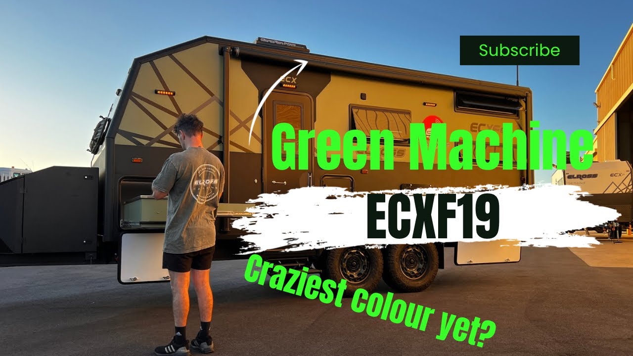 The Green Oasis: Your Ultimate Family Retreat in the ECXF19 Caravan by Elross