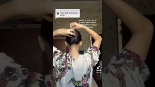 Tutorial Cepol Rambut tanpa Jepit.