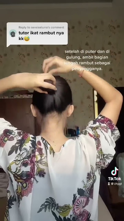 Tutorial Cepol Rambut tanpa Jepit.
