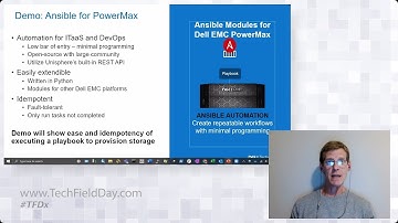 Ansible Automation for Dell EMC PowerMax Demonstration