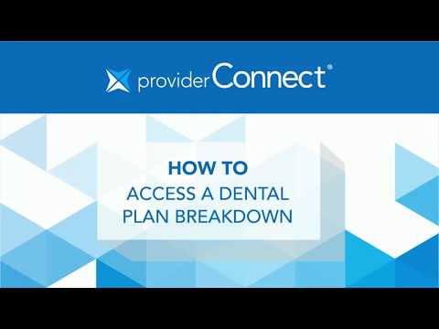 How To Get a Dental Plan Breakdown