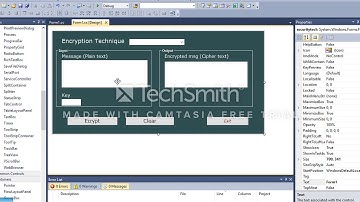 ceaser cipher and source code c# windows form visual studio