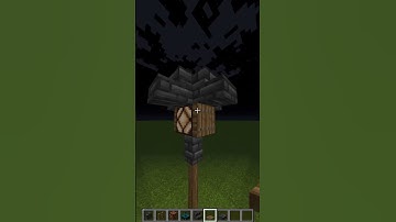 How to make a motion sensor light in Minecraft!  #minecraft #shorts  #minecraftshorts