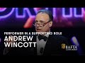 Andrew wincott wins performer in a supporting role for raphael  bafta games awards 2024