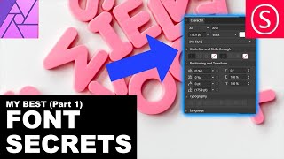 Affinity Photo - FONT SECRETS (Part 1)