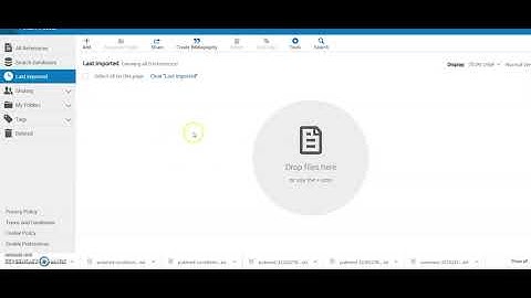 Export to Refworks from PubMed