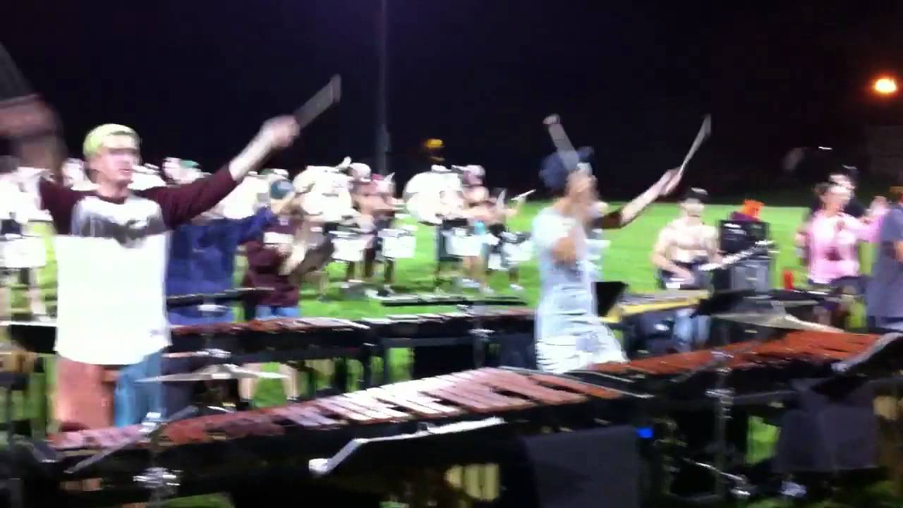 UMass Drumline 2011: Big Noise - Percussion Ensemble - Band Camp (2)