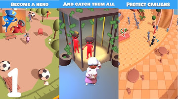 Catch the thief 3D Gameplay Walkthrough (Android,iOS) - Part 1