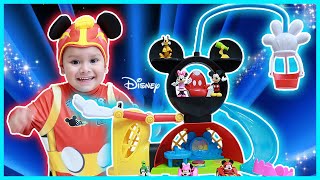 Disney Mickey Mouse Clubhouse Adventures Playset Toy Review Unboxing Siah Playtime.