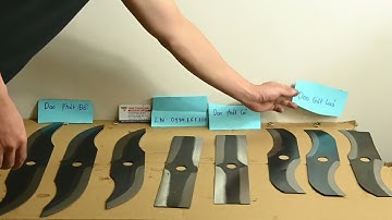 Một số Lưỡi Dao Máy mà bạn cần phải biết . an toàn khi sử dụng
