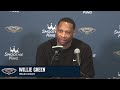Willie Green on loss to Nuggets, Jordan Hawkins injury | Pelicans-Nuggets Postgame Interview 2/5/25