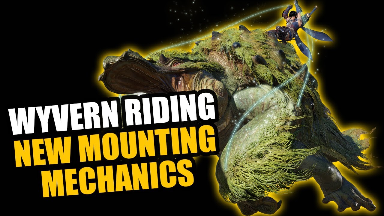 Wyvern Riding: How to Mount Monsters in Monster Hunter Rise