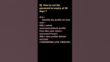 #shorts  How to set the password to expiry of 90 days ? | interview Question. | learnomate