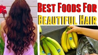 What foods to Eat to make your hair grow faster healthier stronger and thicker