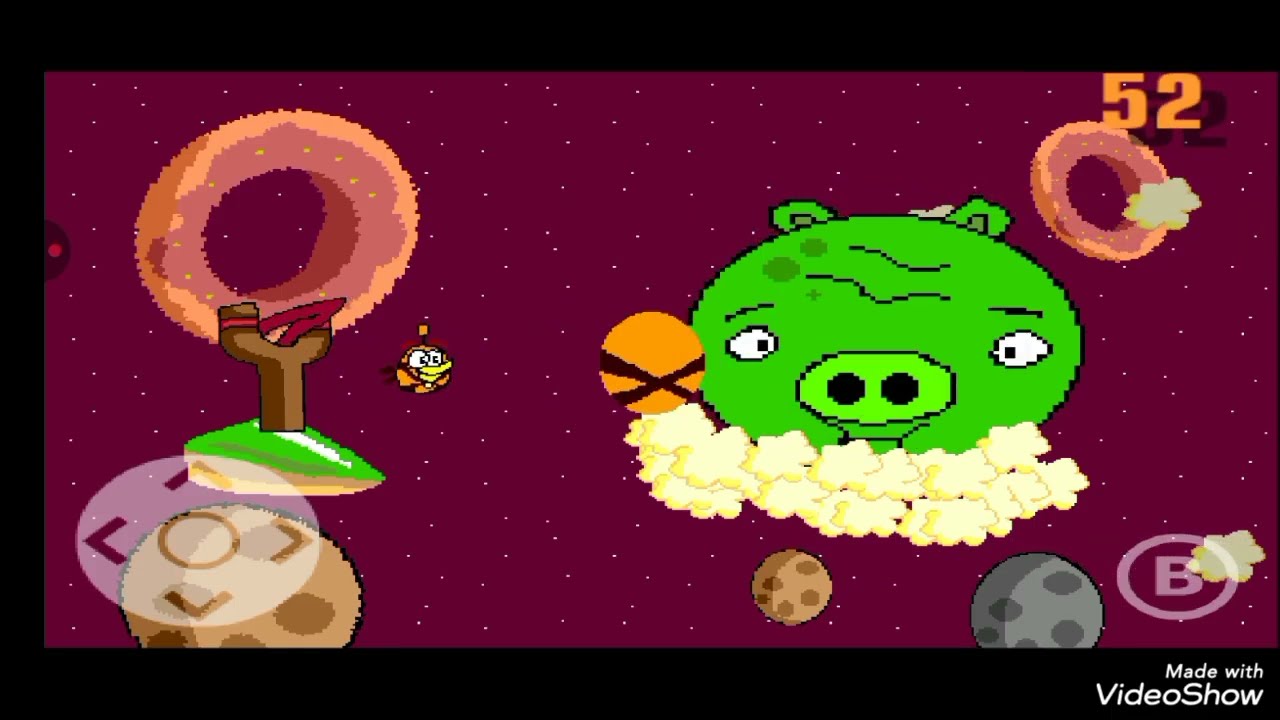 Angry Birds Space Remade In Game Creator