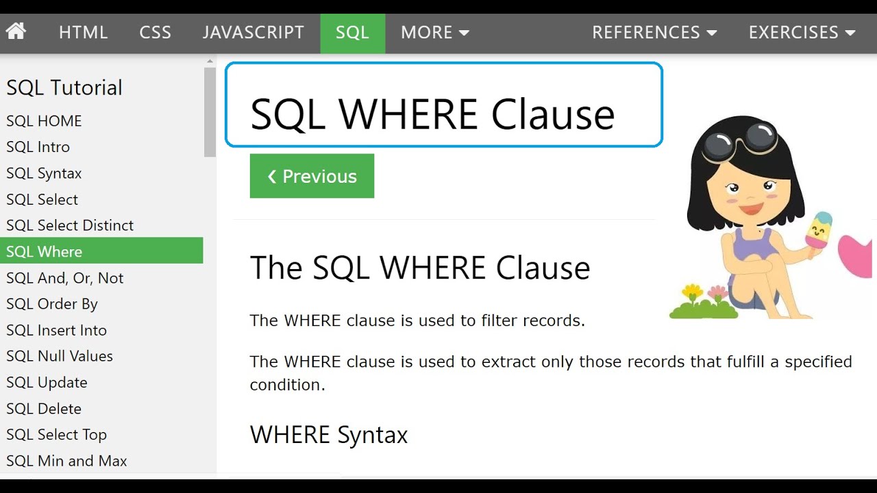 แบบคำสั่ง  2022  คำสั่ง SQL Where การเลือกแบบมีเงื่อนไข