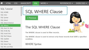 คำสั่ง SQL Where การเลือกแบบมีเงื่อนไข