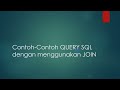 Belajar Query SQL dengan JOIN