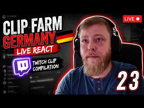 Live react auf ClipFarmGermany 23 Unser YOGA Meister ist wieder dabei