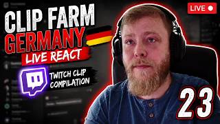 Live react auf ClipFarmGermany 23 Unser YOGA Meister ist wieder dabei