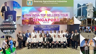 SWAROOP's PAN INDIA TOP SELLERS TOUR SINGAPORE 2023-24 #agro #agriculture #singapore #youtube