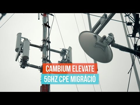 Cambium Elevate 5GHz CPE migration for WISPs - ENGLISH SUBTITLES