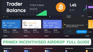 PRIMEX FINANCE INCENTIVISED AIRDROP: FULL GUIDE TO INTERACT WITH THE PRIMEX APP TO QUALIFY
