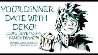 Your Dinner Date With Deku Part My Hero Academia Asmr Roleplay