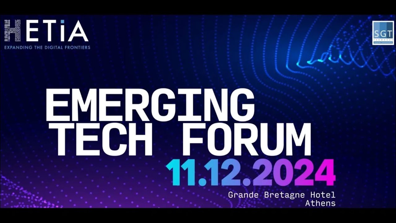 Emerging Tech Forum 2024-Highlights - YouTube